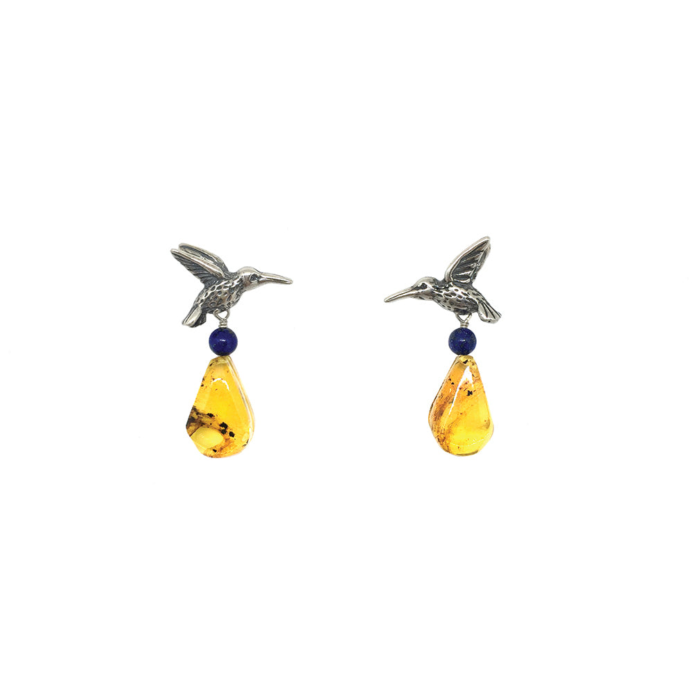 Aretes Colibrí