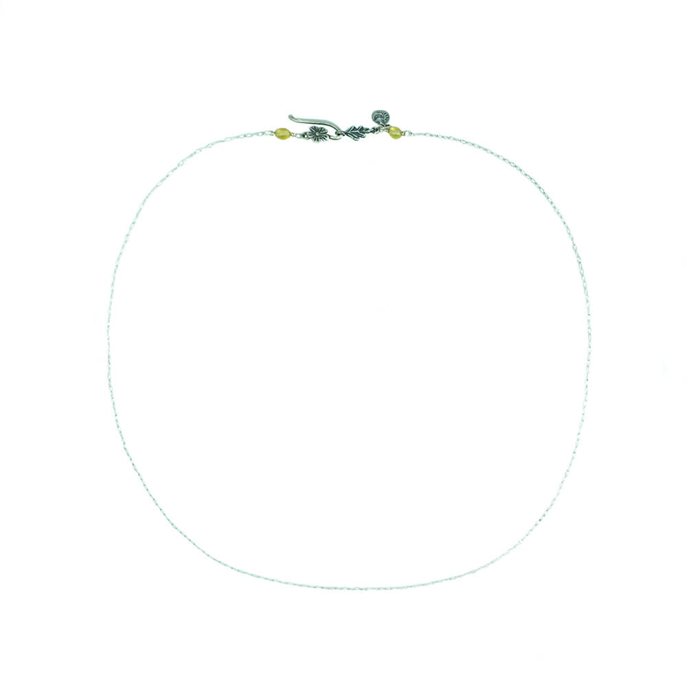 Chain Brooch Field Flower