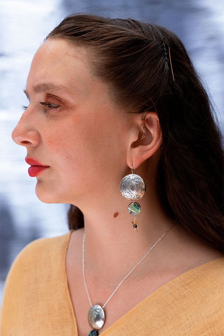 Aretes Luna Llena