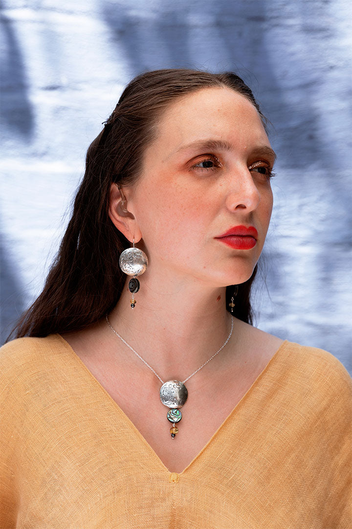 Aretes Luna Llena