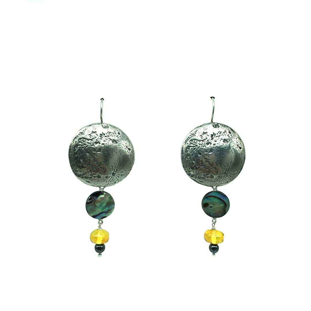 Aretes Luna Llena