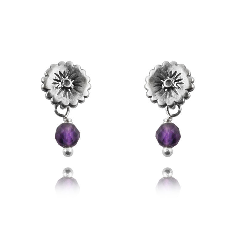 Aretes flor mini papaloapan (1674844307499)