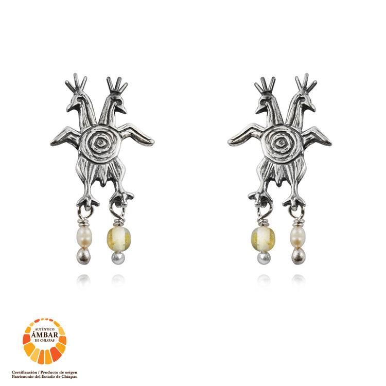 Aretes Águila Dos Cabezas (1716911210539)