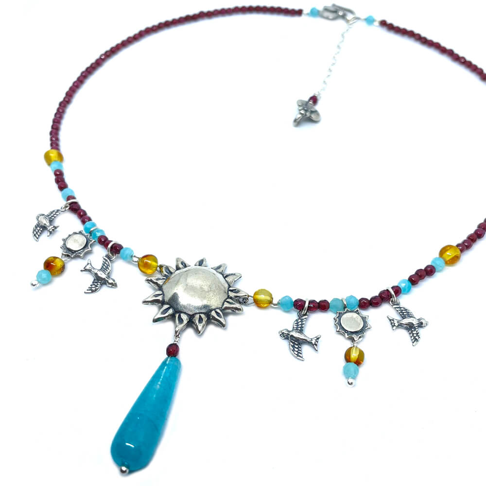 Collar Sol y Aves