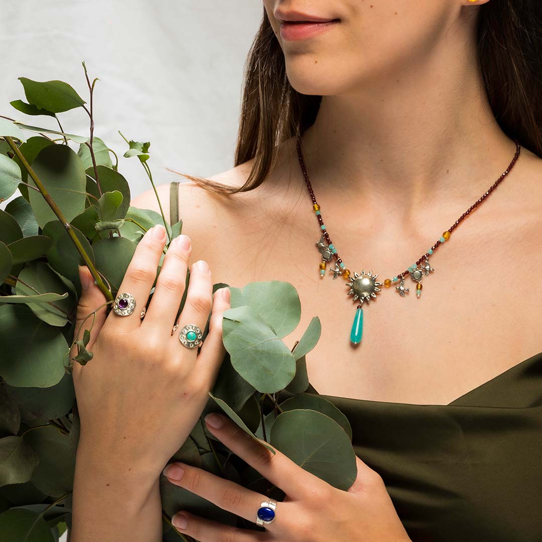 Collar Sol y Aves