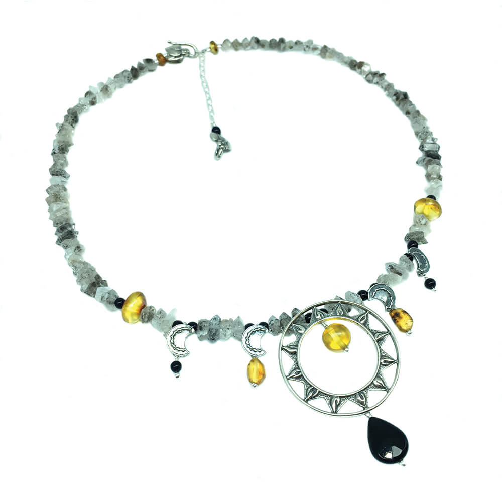 Collar Sol y Estrellas