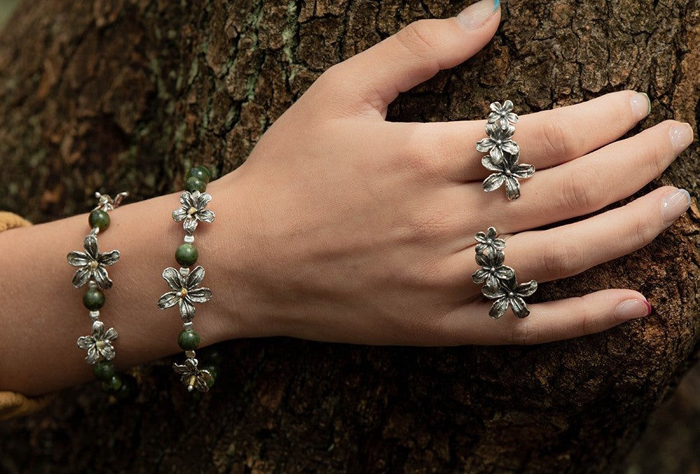 Pulsera 3 Flores