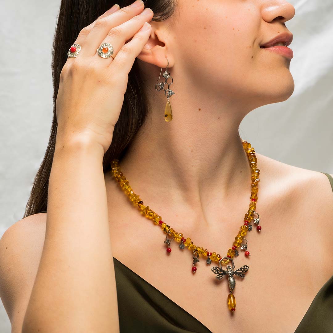 Collar abejas