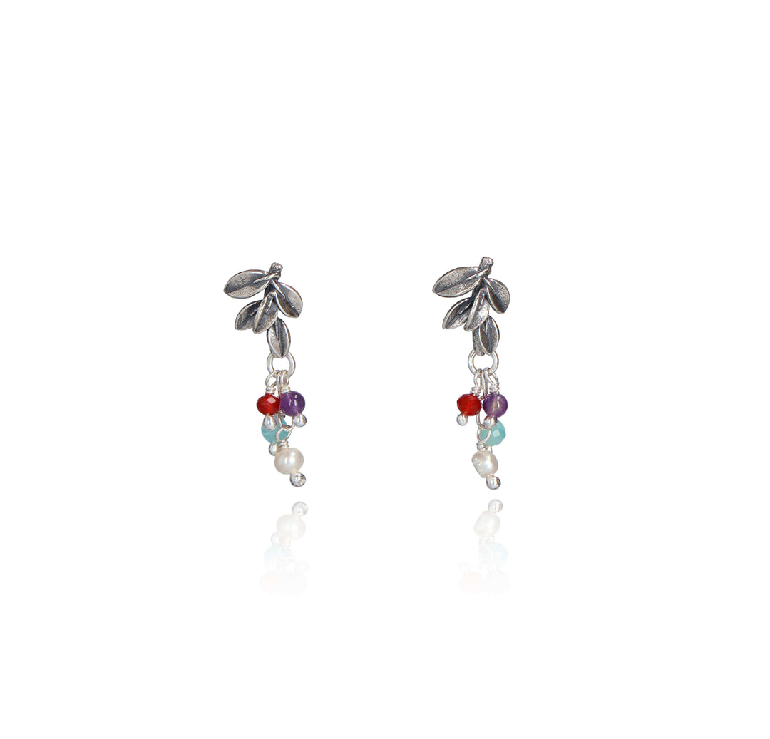 Aretes Ramita con tilines