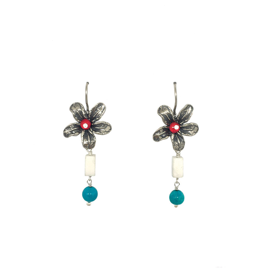 Aretes Flor grande