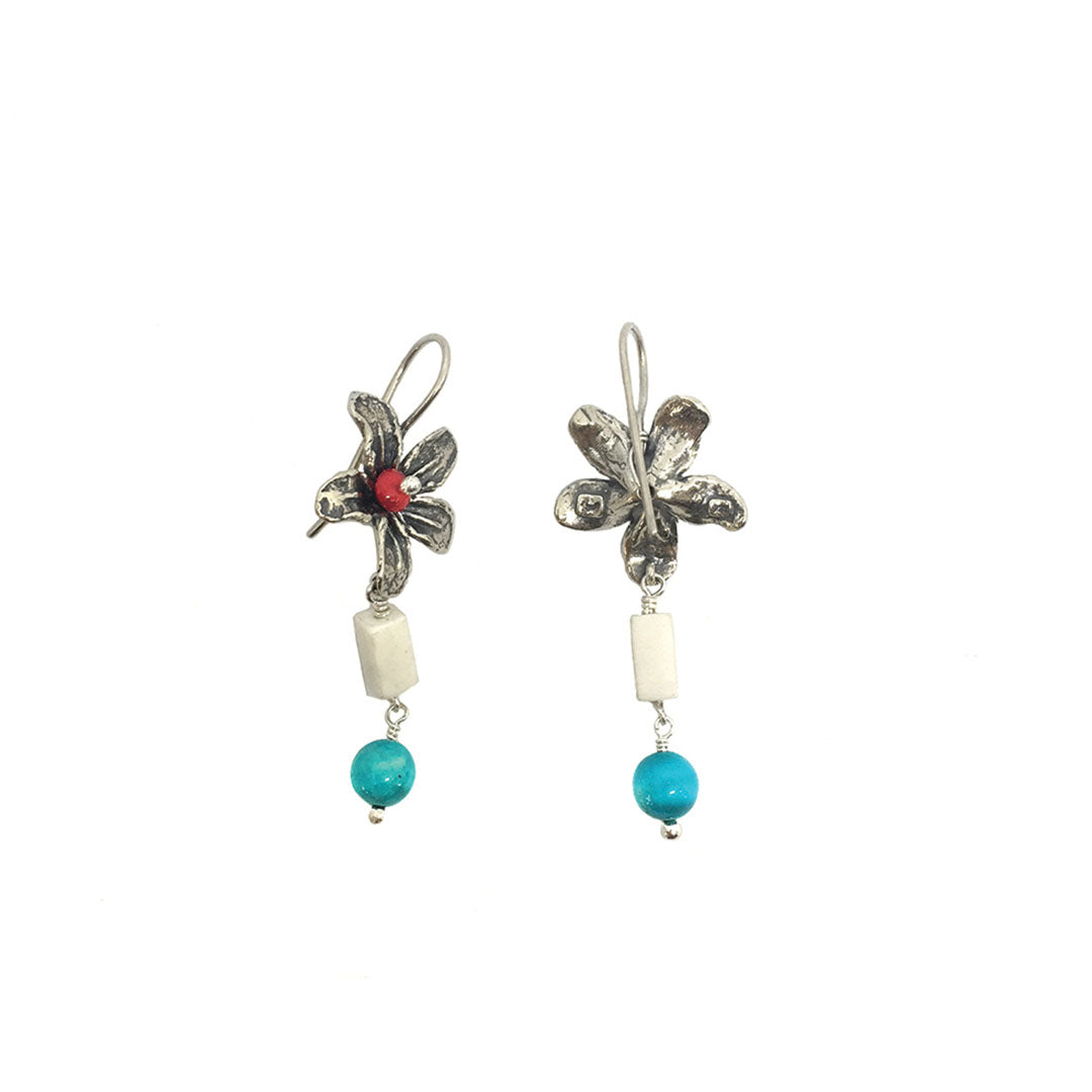 Aretes Flor grande