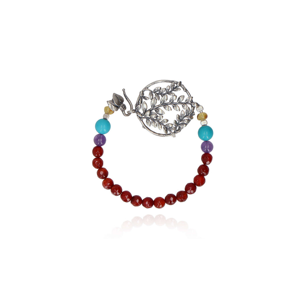 Pulsera Circulo de Helechos