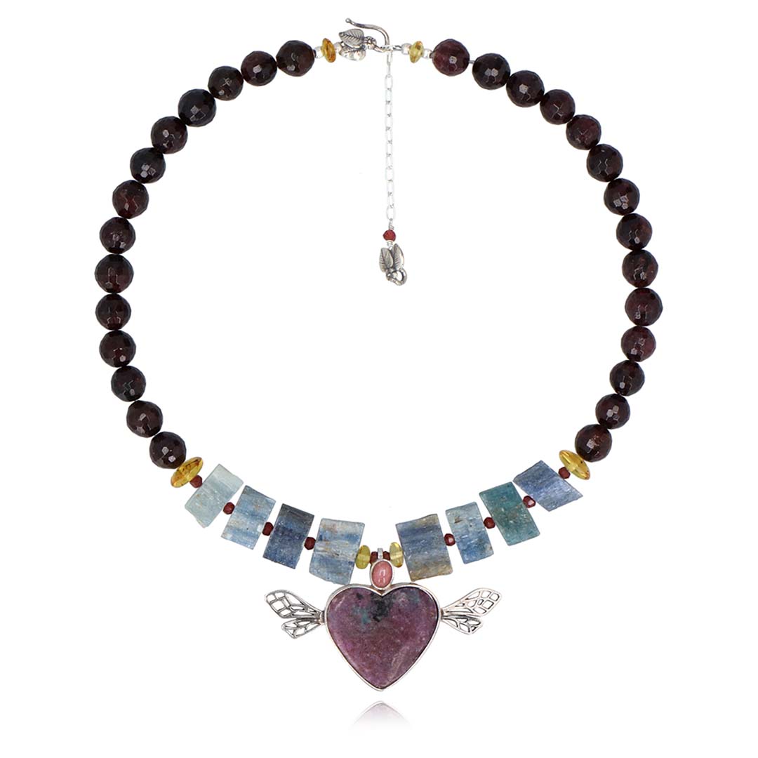 Collar Corazón Alado