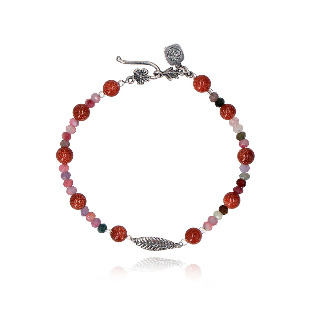 Pulsera Hojita de Cacao