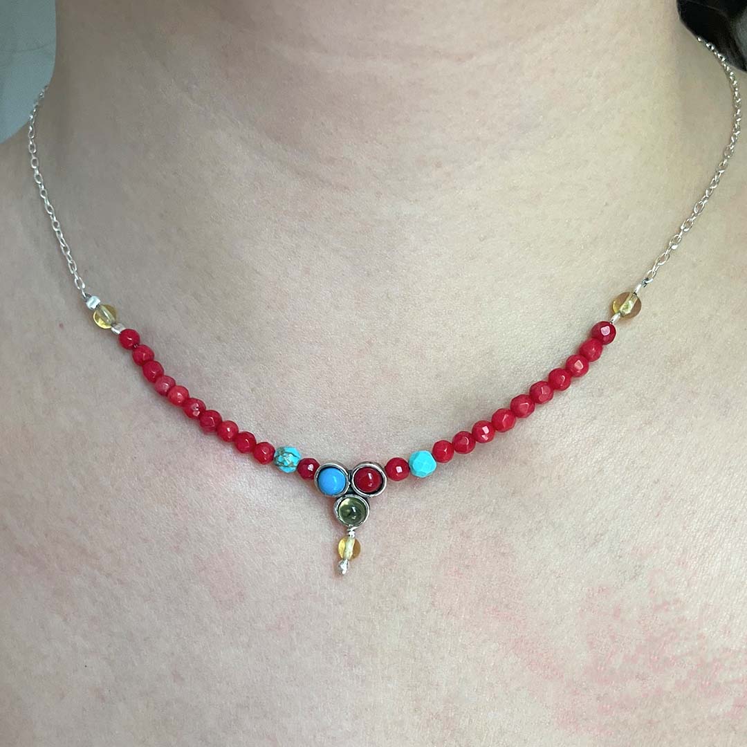 3 Bezel Choker