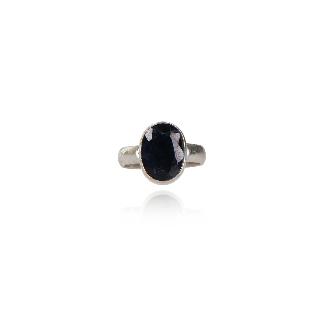 Anillo Zafiro azul
