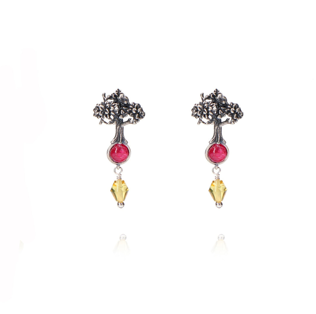 Tree leaf earring