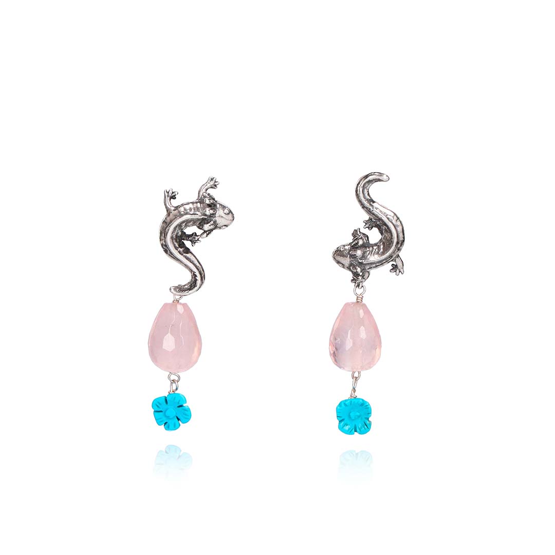 Aretes Ajolotes Chicos